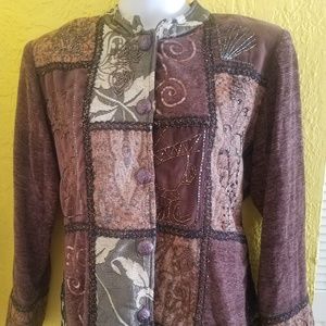 Alex Kim Chunky Blazer Jacket PLUS 1X 18 20